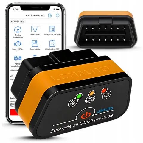 Lonauto LB02 – interfejs diagnostyczny OBD2 Bluetooth