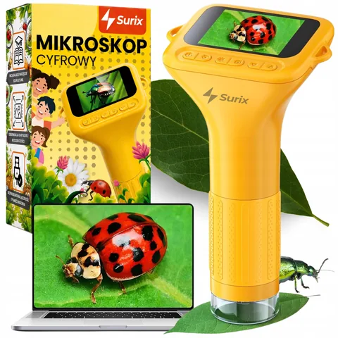Surix KidLens 375 Pro – mikroskop cyfrowy dla dzieci