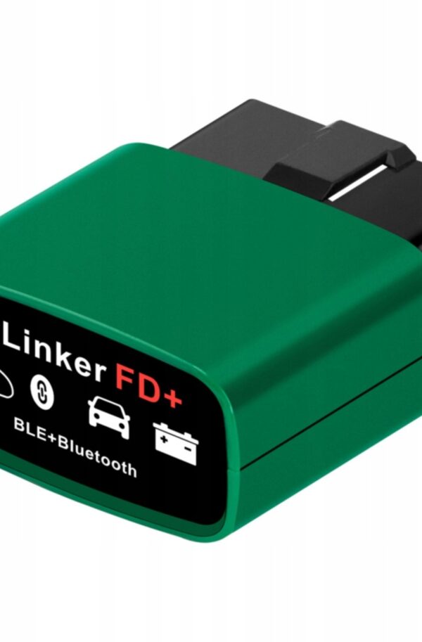 Vgate vLinker FD+ Bluetooth 4.0 na białym tle
