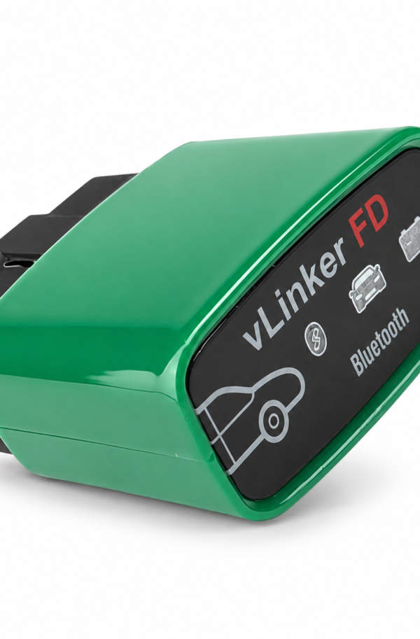 Vgate vLinker FD Bluetooth 3.0 na białym tle