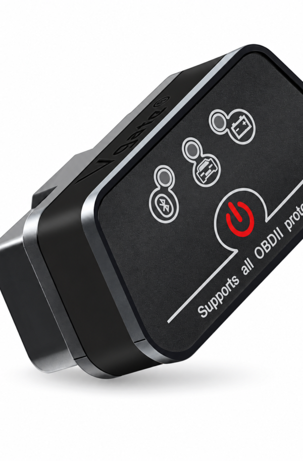 Vgate iCar2 Bluetooth 4.0 na białym tle